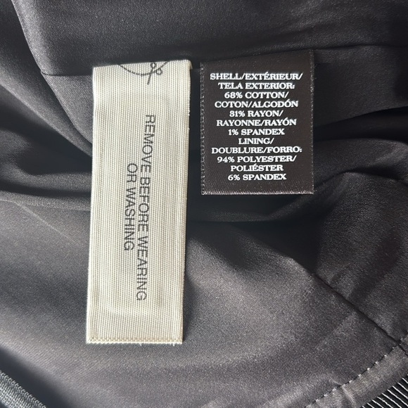 Ann Taylor Petite Skirt in Black/White Leopard Print Size 2P EUC - Picture 5 of 6